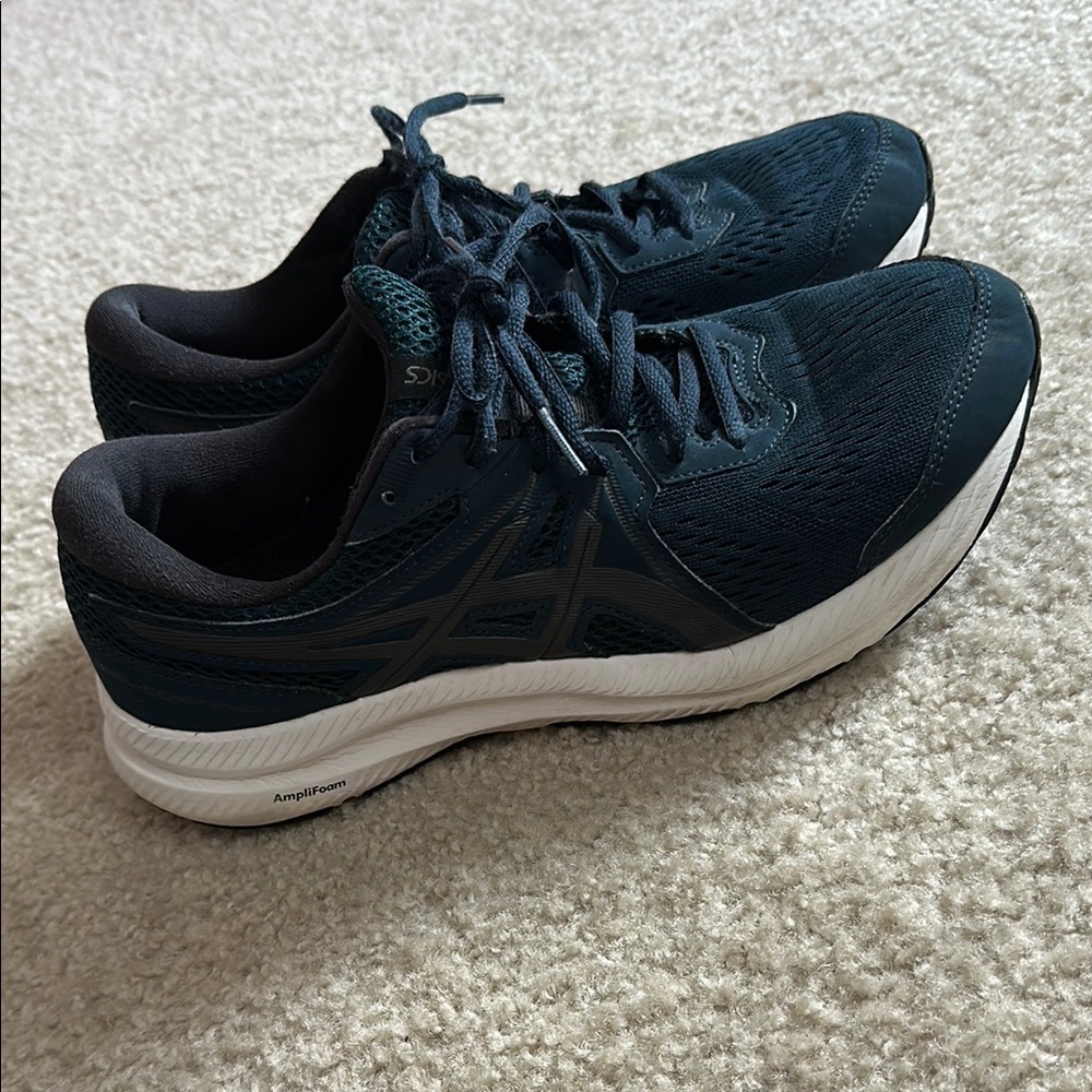 ASICS Dark Teal Running Shoes